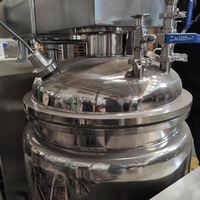 Automatique Cosmétique Détergent Crème Shampooing Liquide Savon Homogénéisateur Mélangeur Émulsifiant Machine