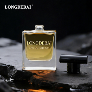 Luxury Custom Eco-friendly Recyclable Glass Perfume <b>Bottles</b> 30ml 50ml 100ml Square <b>Empty</b> with Screen Printing and Box Packaging - Product Image 6