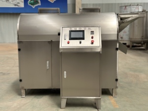Machine de torréfaction électromagnétique pour le traitement des noix et des épices, contrôle automatique de la température, la méthode de chauffage peut être ajustée - Product Image 4