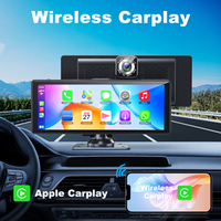 Radio para Auto Inalámbrico Portátil con Carplay, Pantalla Táctil de 10.26 Pulgadas con DVR, Estéreo para Auto con Bluetooth, OEM de Fábrica