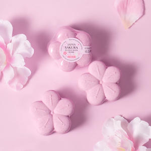 Offre Spéciale LAIKOU Even Skin Tone Nourrissant Hydratant Japon Sakura Bubble Bath Bomb - Product Image 2