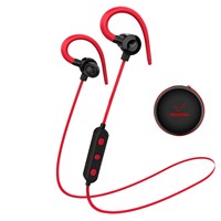 Écouteurs sans fil intra-auriculaires à crochet d'oreille avec subwoofer, commande vocale magnétique, étanchéité IPX8, autonomie de 5 à 10 heures, pour le sport