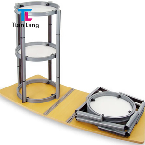 จอแสดงผลโปรไฟล์อลูมิเนียม TIANLANG ตู้โชว์แบบพับได้ LED แบบเดี่ยว - Product Image 3
