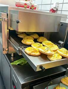 SUS304 Stainless Steel Commercial <b>Chain</b> Conveyor Pizza Oven Automatic Crawler Tunnel Oven For Food Service - Product Image 5