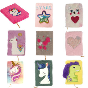 Cubierta suave de unicornio para estudiantes de <span class=keywords><strong>primaria</strong></span>, Libreta para niños, <span class=keywords><strong>Agenda</strong></span> para escribir - Product Image 6