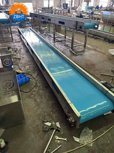 Système automatisé haute efficacité ZBHT à couche unique pour le désossage et la découpe, convoyeur pour équipement d'abattage de bovins - Product Image 4