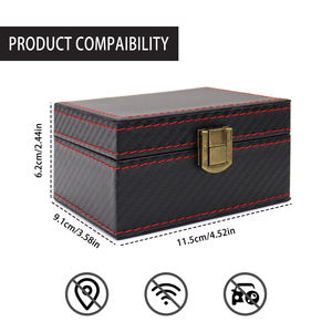 लैपटॉप फायरप्रूफ कार के लिए वाटरप्रूफ कार कुंजी मिनी सिग्नल ब्लॉकर फरडे बॉक्स - Product Image 2