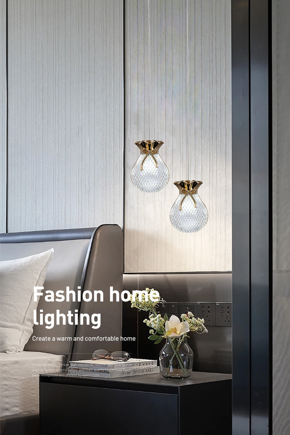 Factory Price Acrylic Hang Lamp Living Room 5w Gold Pendant Light Modern Kitchen Chandelier With Light Source