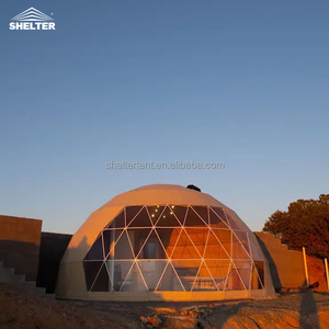 편안한 쉬운 설치 경쟁 가격 야외 오픈 스페이스 도박 측지학 돔 4 계절 텐트 - Product Image 5