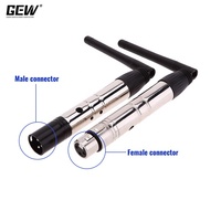 Contrôleur de signal DMX512, XLR mâle/femelle 3 broches, récepteur/émetteur DMX sans fil 2,4 GHz, XLR 3 broches sans fil
