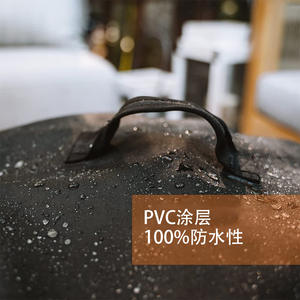 Housse de protection pour meubles d'extérieur KZFSZ en tissu Oxford résistant à l'eau, sur mesure, protection contre la pluie, housse anti-poussière pour le jardin, pour le camping - Product Image 4