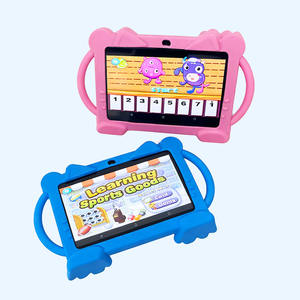 Tablette Intelligente Q8 <span class=keywords><strong>pour</strong></span> Enfants, <span class=keywords><strong>Android</strong></span> 12, Batterie 3000 mAh, Contrôle Parental, avec Support <span class=keywords><strong>Chat</strong></span> et Étui Antidérapant en Silicone – Prix Bas - Product Image 6