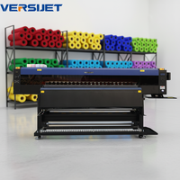 VERSIJET 1.8m Printer Tekstil Sublimasi Industri dengan 8 Kepala Eps I3200 Pencetakan Kain Kecepatan Tinggi