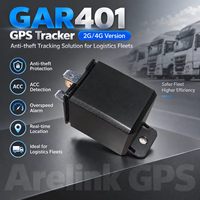 Localisateur GPS antivol GAR401 4G avec alerte ACC et alerte de survitesse pour flotte logistique