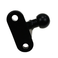 Support de remorque YH3705 avec boule pour remorquer des bateaux, des VTT, des motos - Support de remorque robuste avec boule de remorquage coudée