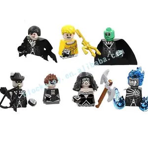 FNAF Hexen angst Aaron Alice Einäugiger Ed Claire Aggreko Kleine Hexe Mini Baustein Figur Halloween Plastiks pielzeug PG8181