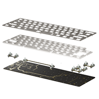 Clavier magnétique GATERON GT60 PRO PCB série Jade, PCB magnétique à réglage fin exclusif, présenté dans un sac fourre-tout en toile noire
