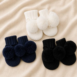 Gants pour bébé en coton doux de qualité supérieure, sans égratignures, mitaines sans couture, prix de gros en vrac, provenance du Vietnam - Product Image 1