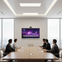 Neuer Bestseller 75 Zoll Interaktiver Touchscreen-Fernseher mit USB & Serieller Schnittstelle für Schule Büro Geschäftsnutzung