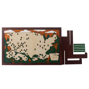 Thân thiện với môi chúng tôi công viên quốc gia bản đồ du lịch bằng Gỗ Du Lịch Tường trang trí cho đồ trang trí nhà hoặc treo tường - Product Image 4