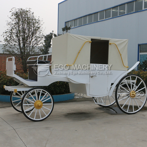Charrette de chevaux électrique pour visites touristiques, charrette de chevaux royale pour mariage à vendre - Product Image 4