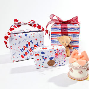 Wholesale High Quality <b>Birthday</b> Tissue <b>Rolls</b> Red and Blue Packaging <b>Wrapping</b> <b>Paper</b> <b>Roll</b> Uperior Craftsmanship - Product Image 4