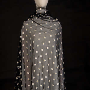 Thiết Kế Mới Thêu Lưới Ren Lưới Với Vải Tuyn Vải Nhiều Màu Hoa Vải Cho Buổi Tối Ăn Mặc - Product Image 3