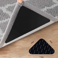 Tapis antidérapant avec couche en feutre, lavable, antidérapant, pour sols en bois dur