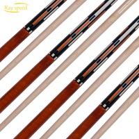 Queue de billard professionnelle Rayspeed pour carrom, fût en érable de haute qualité, joint en acier inoxydable, pointe de 11,8 mm, joint central 1/2 séparé