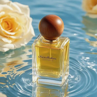 Vente en gros fabricant : Flacons de parfum vides en verre rose transparent de 30 ml, 50 ml, 100 ml avec pompe pulvérisatrice fine pour emballage