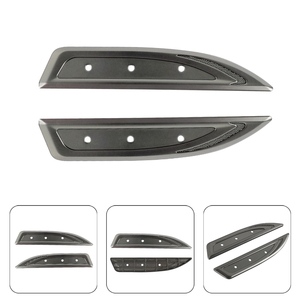 Voiture universelle en alliage d'aluminium + insigne d'aile en fibre de carbone emblème/autocollant néo-chrome é<span class=keywords><strong>vent</strong></span> latéral - Product Image 4