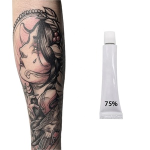 ผู้ผลิตมืออาชีพผลิตสีสักคุณภาพสูง 10G 30G 50G สำหรับการสักถาวร ครีมสีขาวสำหรับสัก 75% - Product Image 1
