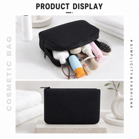 Sac cosmétique personnalisé en néoprène, pochette de rangement multifonctionnelle, mini sac de plage portable, OEM ODM, vente en gros, usine