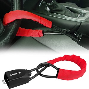 Candado Antirrobo Universal para Automóvil con Cable de Acero, con 3 Llaves, Nuevo y Mejorado, para Cinturón de Seguridad y Cuerda, Éxito de Ventas en Amazon - Product Image 5