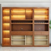 Armoire à vin de buffet d'arc d'angle personnalisée