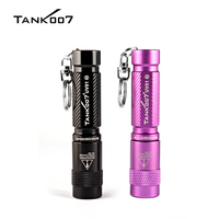Tank007 UV01 365nm Linterna UV Mini Linterna UV Curado UV Detección Fluorescente Bolsillo Blacklight EDC Linterna Llavero