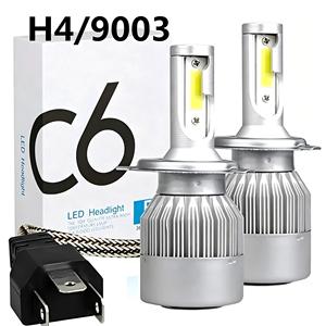 <span class=keywords><strong>C6</strong></span> <span class=keywords><strong>H4</strong></span>/H11/H7 12V Новые универсальные автомобильные светодиодные фары и противотуманные фонари - Product Image 3
