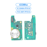 Carte PCB d'origine FCCID N5F-PFK1A pour Renault Logan Duster Sandero Oroch 433Mhz 4A Chip Télécommande Clé de Voiture IC 3248A-RFK1A