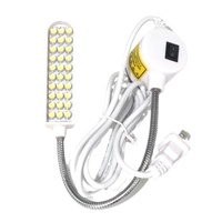 Lampe de travail LED à économie d'énergie, aimant puissant, lampe de bureau, protection des yeux, machine à coudre à plat industrielle, pièces de machine à coudre