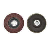 Disque à lamelles de 4 pouces 100x16mm en oxyde d'aluminium rouge pour ponçage et meulage des soudures métalliques