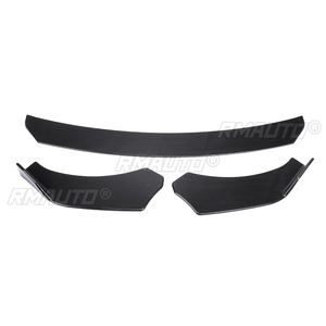 Juego de 3 protectores universales negros para parachoques delantero de coche, difusor, protectores de alerón, kit de accesorios para Ford, Benz, BMW - Product Image 4