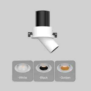 XRZLux ปรับมุม ETL LED สปอตไลท์ 10W สปอตไลท์ยืดได้ฝัง LED เครื่องซักผ้าฝาผนังซังดาวน์ไลท์