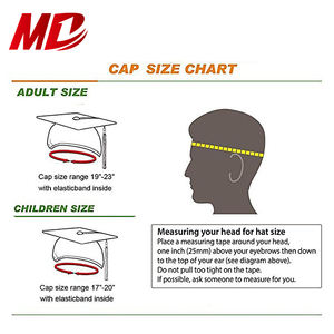 Vente en gros Chapeau <span class=keywords><strong>de</strong></span> graduation noir brillant Bonnet <span class=keywords><strong>de</strong></span> graduation et pompon pour enfants - Product Image 5