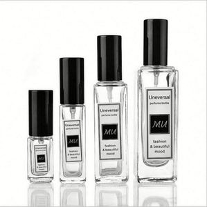 Portable <b>Mini</b> Travel Size Glass Perfume Bottle Aluminum Sprayer Refillable Screen <b>Printing</b> 5ml-30ml OEM 100pcs Fast Delivery - Product Image 2