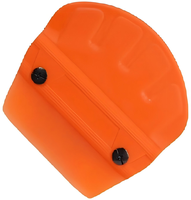 MULE K-A-04 Housse de voiture en forme d'éventail, avec raclette de décapage de peinture pour changement de couleur, en TPU souple et flexible, résistante à l'usure, film de protection rose pour vitres