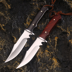 2025 Hot Bán Cố Định Lưỡi Săn Bắn Dao Nhà Sản Xuất Bắc Mỹ Gỗ Xử Lý Chiến Thuật Dao - Product Image 2