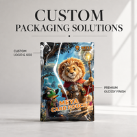 Individuell Bedruckte Sammelkarten-Verpackungsbeutel Hochbarriere-Folienbeutel für Spielkarten Sammelkarten-Hüllen