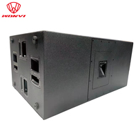 9007 subwoofer activo dual de alta potencia de 21 pulgadas para grandes eventos al aire libre