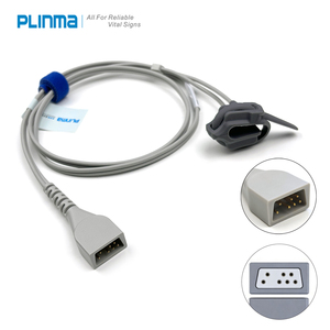 Sensores SpO2 Nonin 8000AP compatibles con el sensor envolvente para neonatos de 1.0m, certificado CE, clase II, dispositivo médico Plinma P0214F - Product Image 2