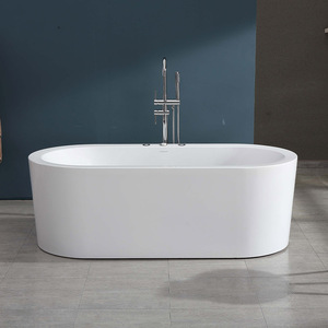 Baignoire autoportante en acrylique <span class=keywords><strong>avec</strong></span> fonction spa, hydromassage et jets à bulles d'air, pour usage intérieur moderne, fonction <span class=keywords><strong>jacuzzi</strong></span> - Product Image 4
